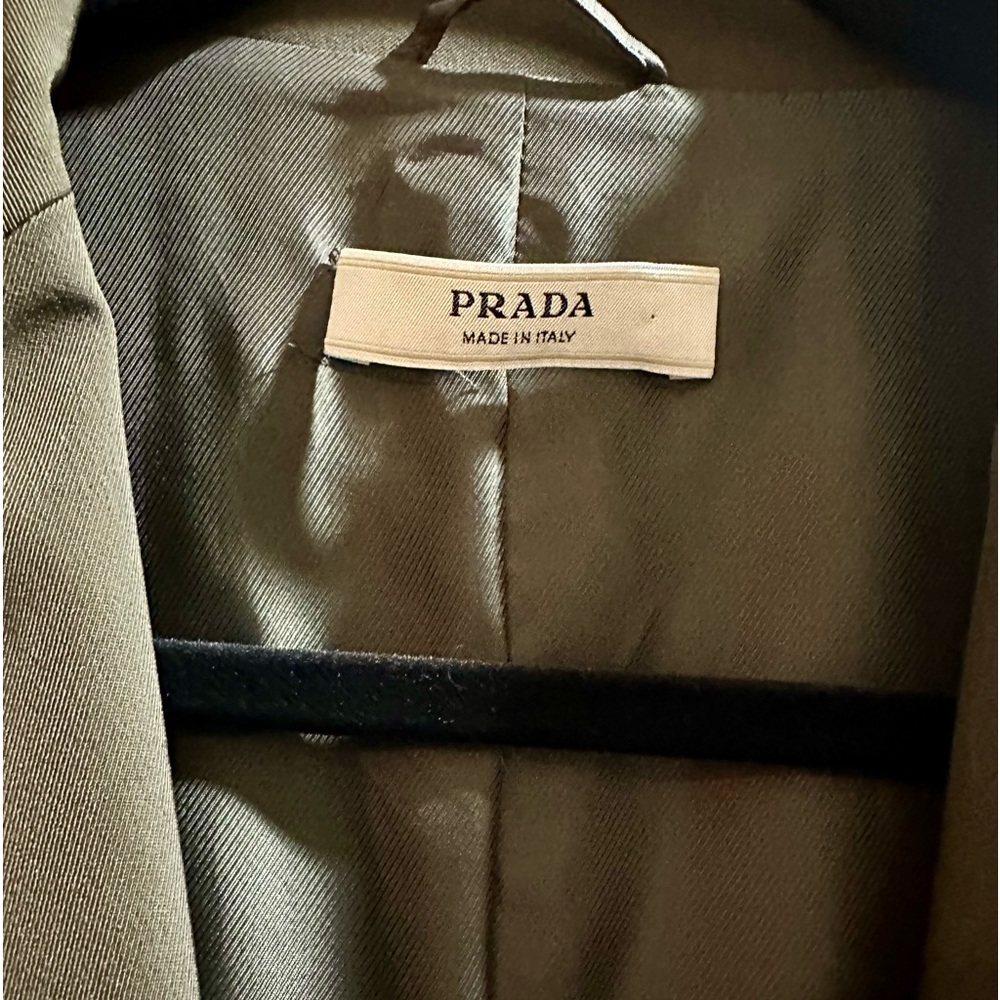 Authentic Prada Structured Notch-Lapel Blazer - S… - image 4